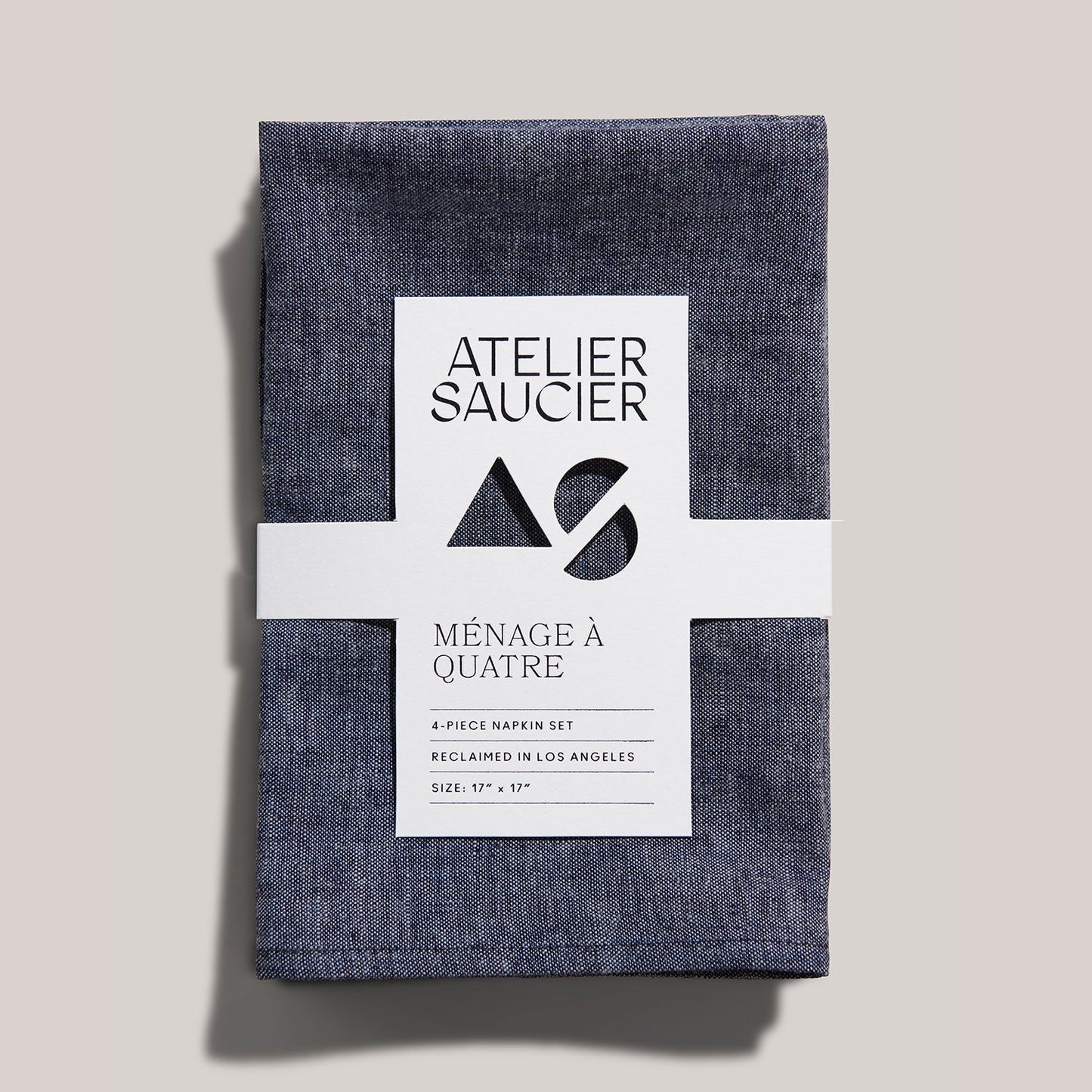 Japanese Chambray Napkins | Set of 4