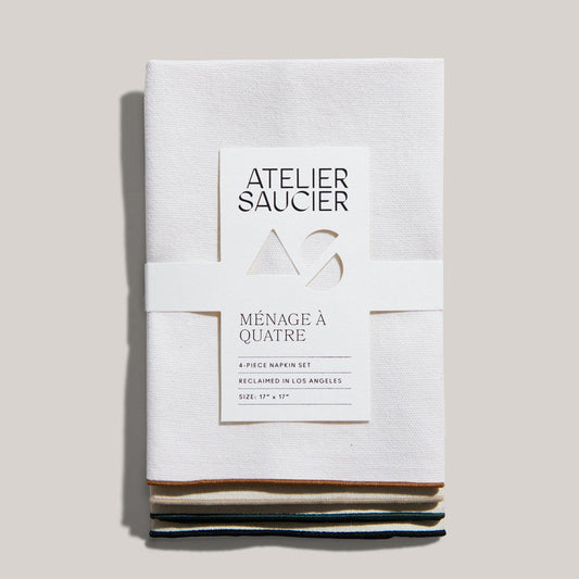 Mojave Burlap Napkins | Set of 4