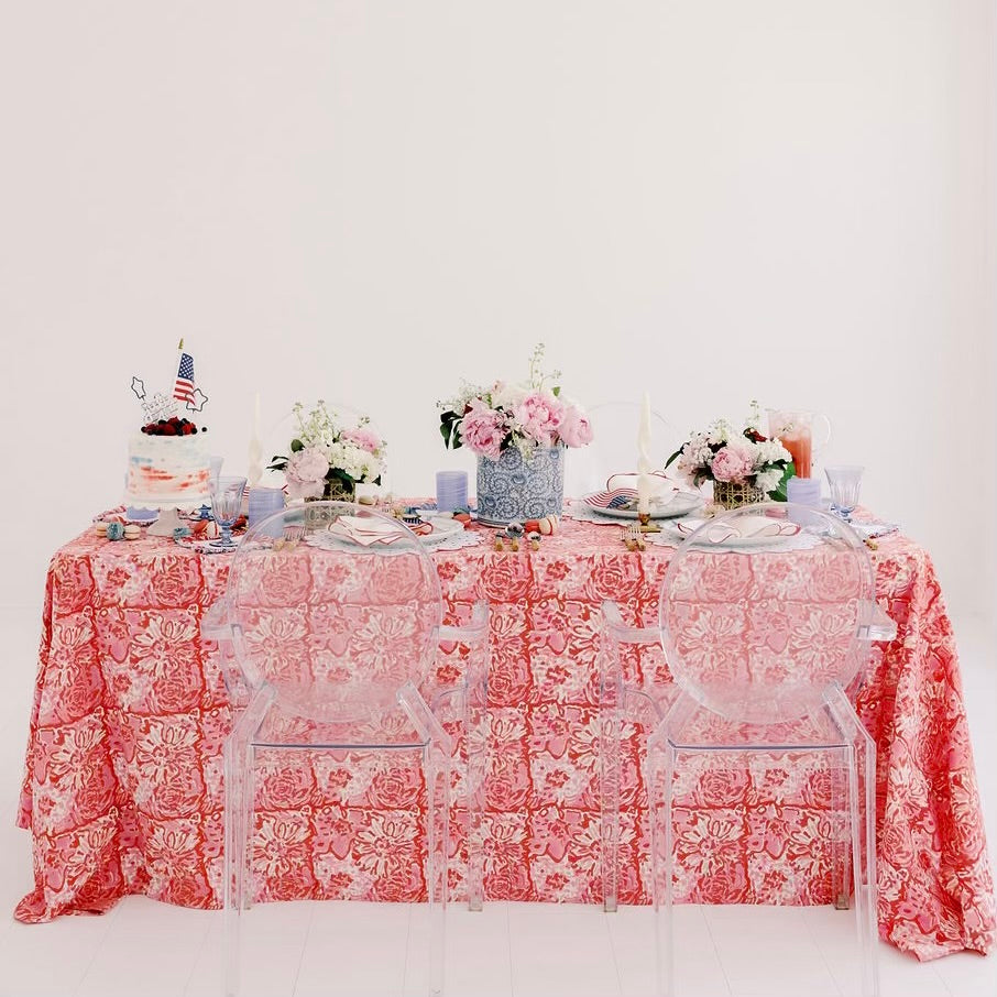 MILLIE TABLE RUNNER, PINK