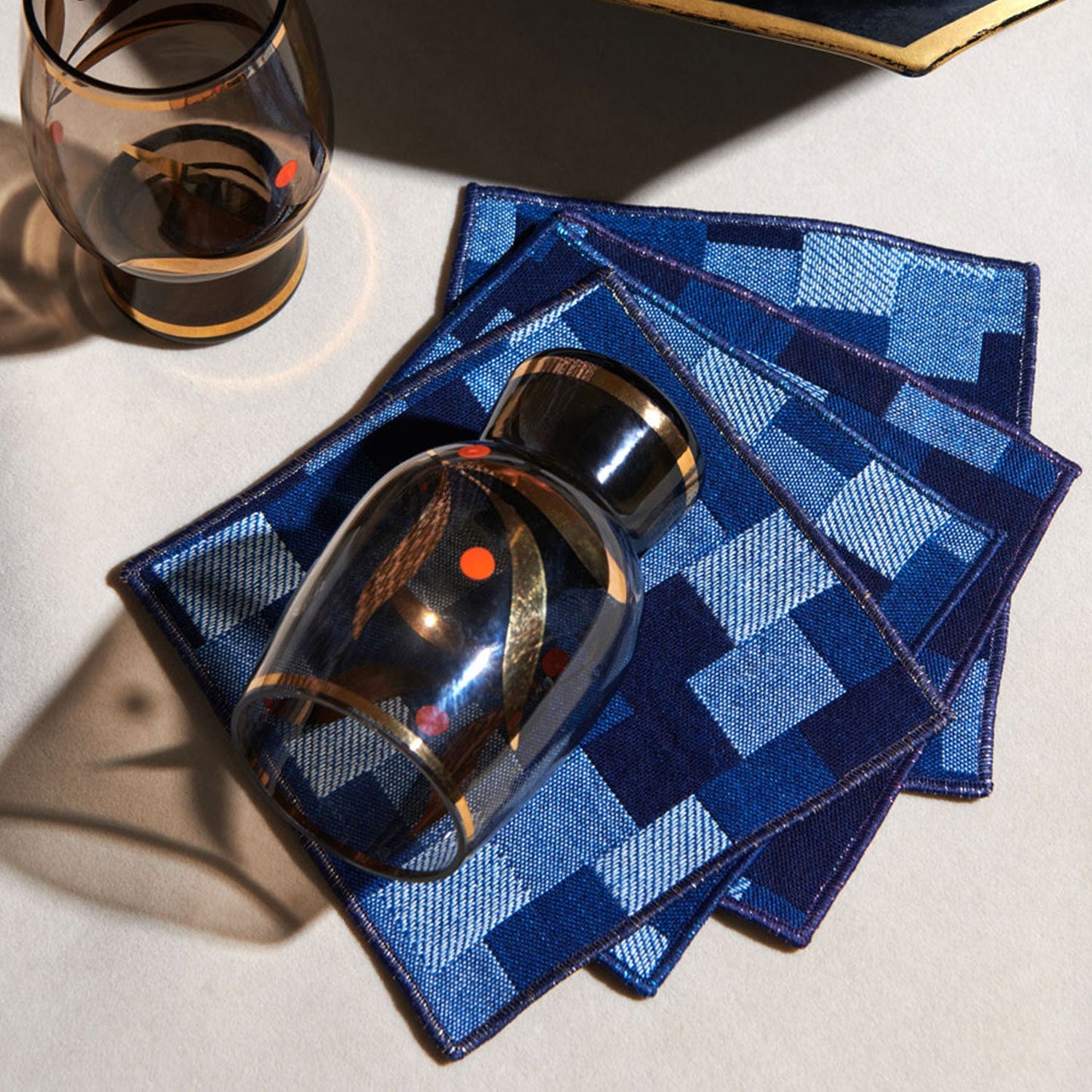 Patchwork Cocktail Napkins | Set of 4