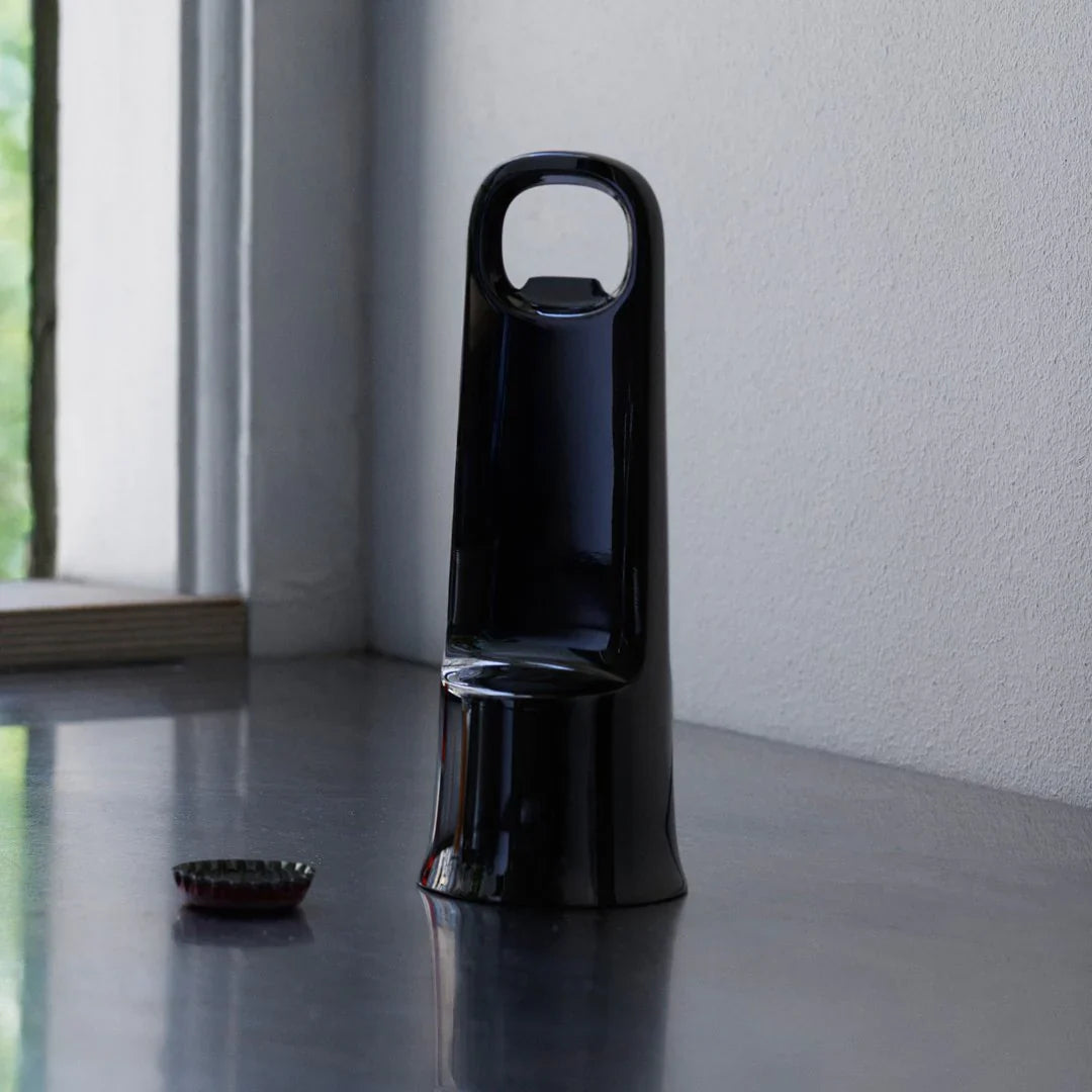 BELL BOTTLE OPENER - BLACK