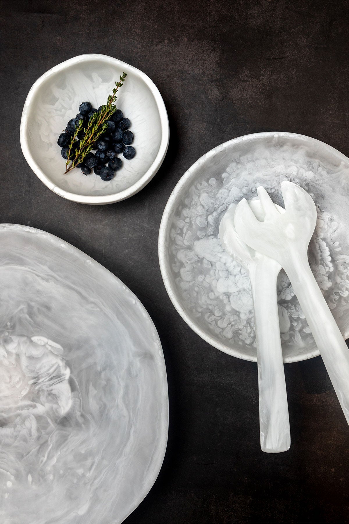 Serverware - White Swirl