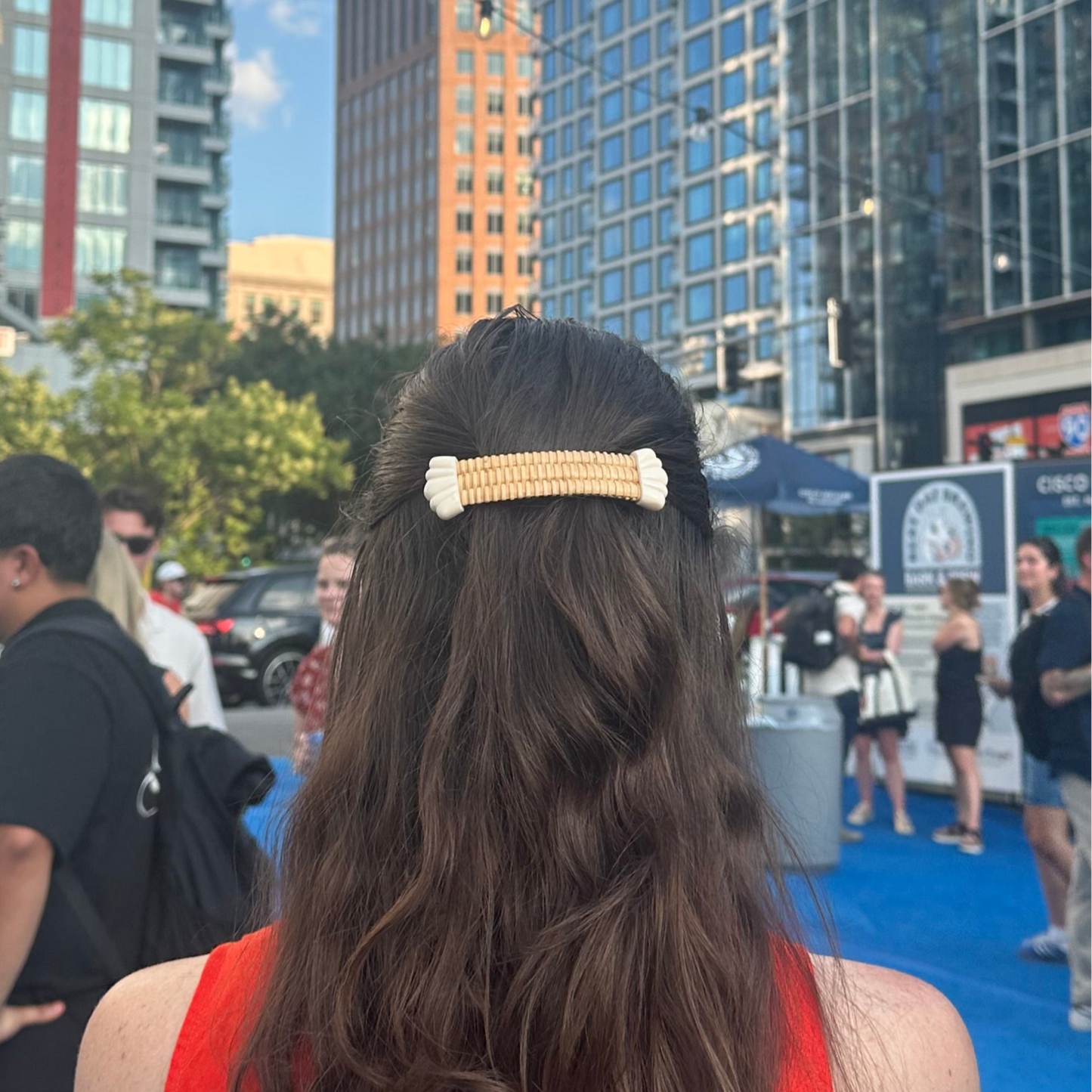 Woven Barrette
