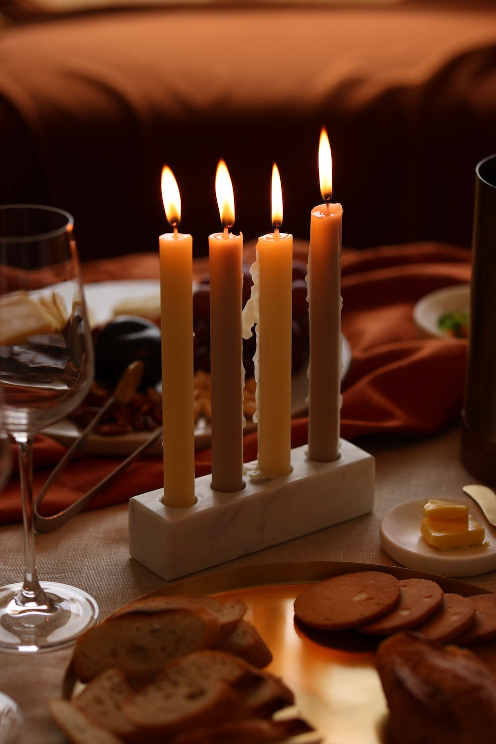 Marble Candle Holder