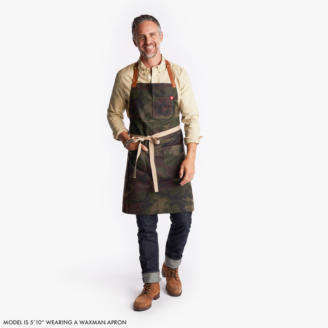 The Waxman Apron - Montana Waxed Canvas