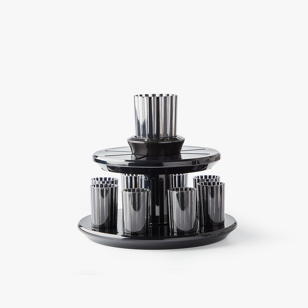 Kiddush Wine Fountain Set Black