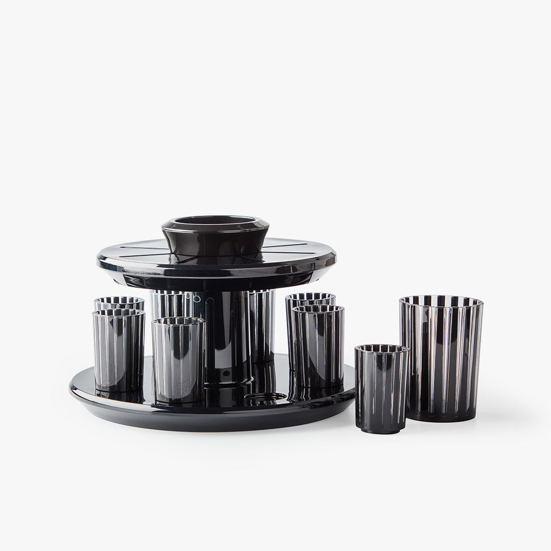 Kiddush Wine Fountain Set Black
