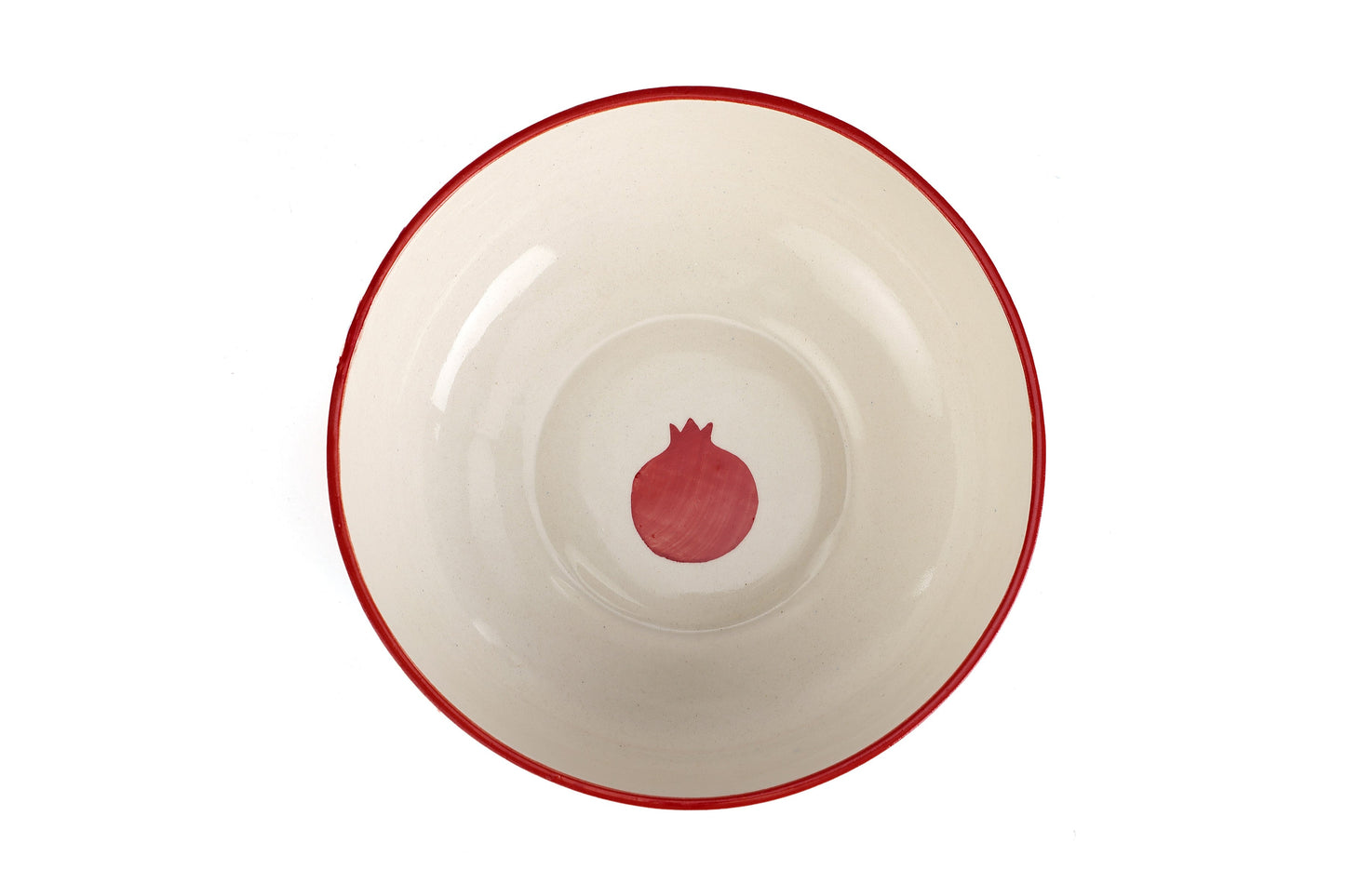 Indian Anaar Bowl, Red - 2.5x7 Inches (Set of 4)