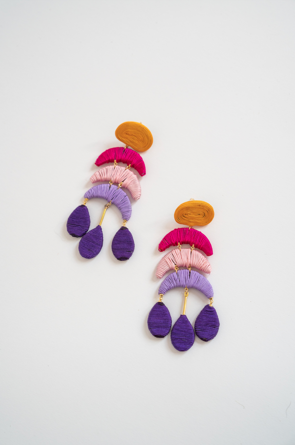 Crescent Drop Earrings
