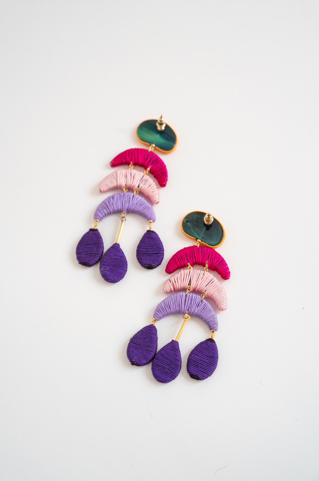 Crescent Drop Earrings
