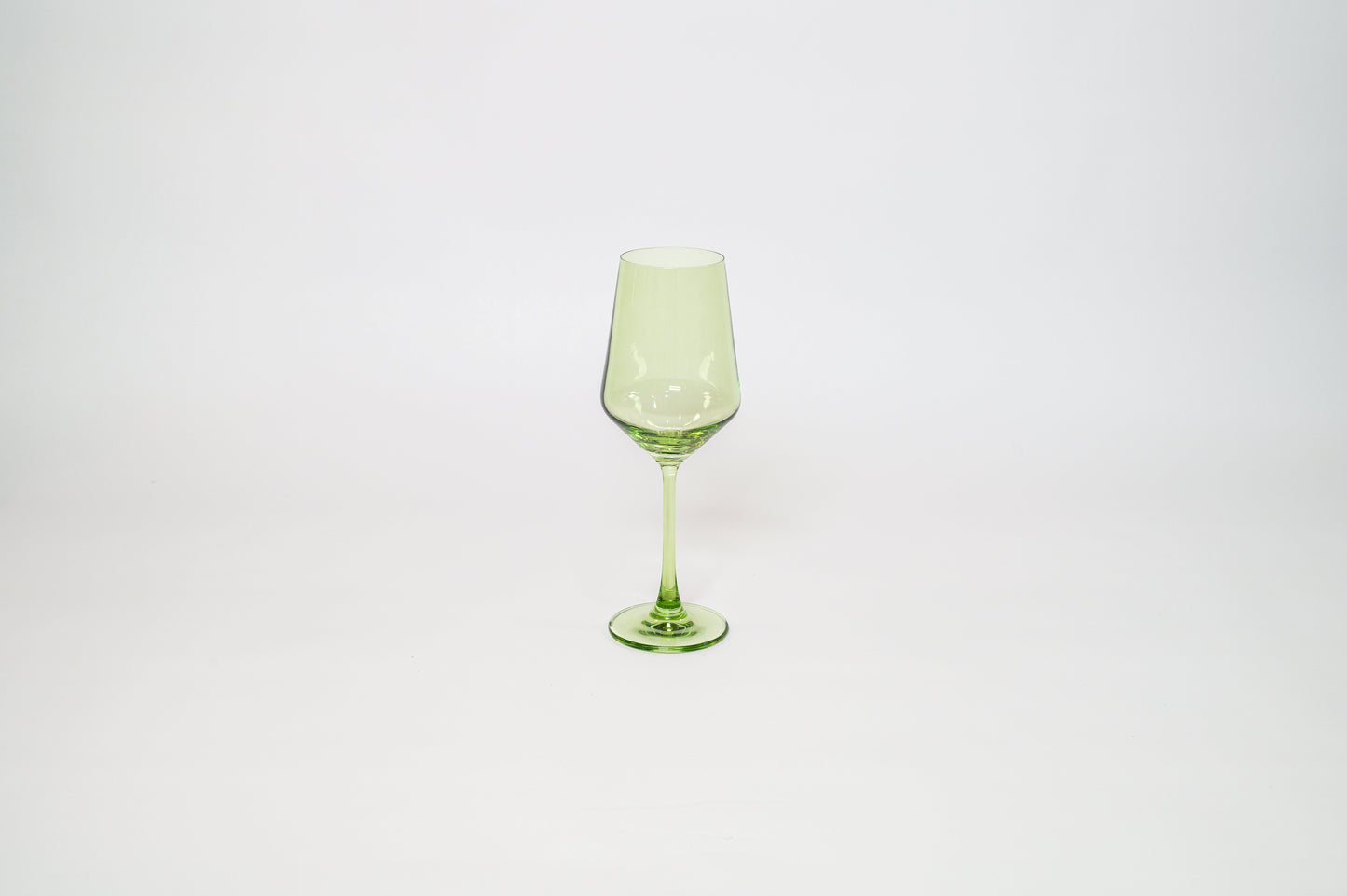 Matcha Green - Colored Wine Glass