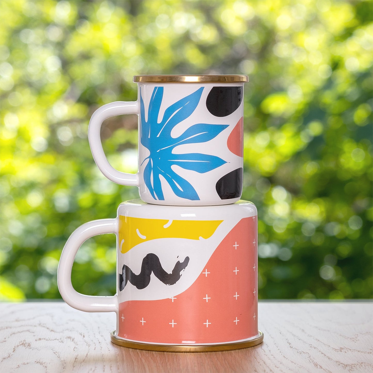 Kapka Flashback Small Enamel Mug - Darling Spring
