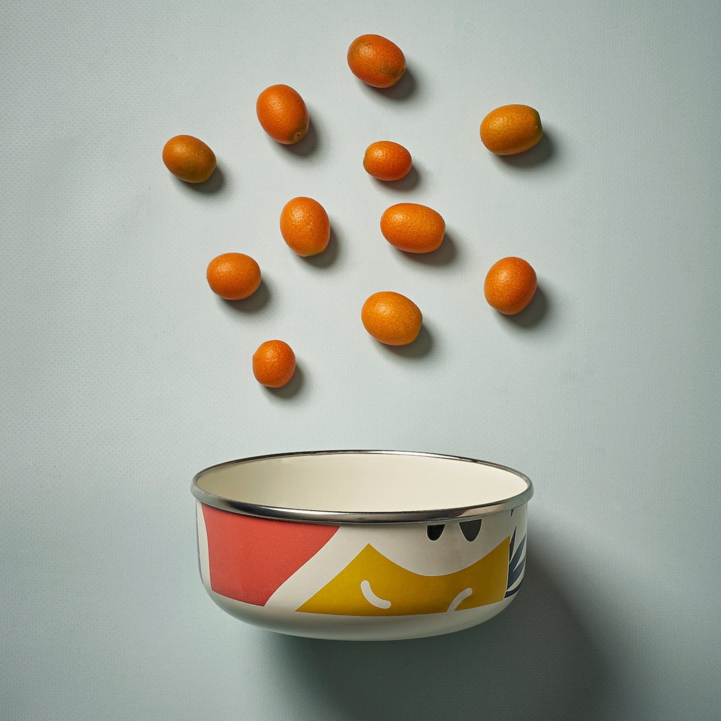 Kapka Flashback Enamel Food Storage Container - Darling Spring