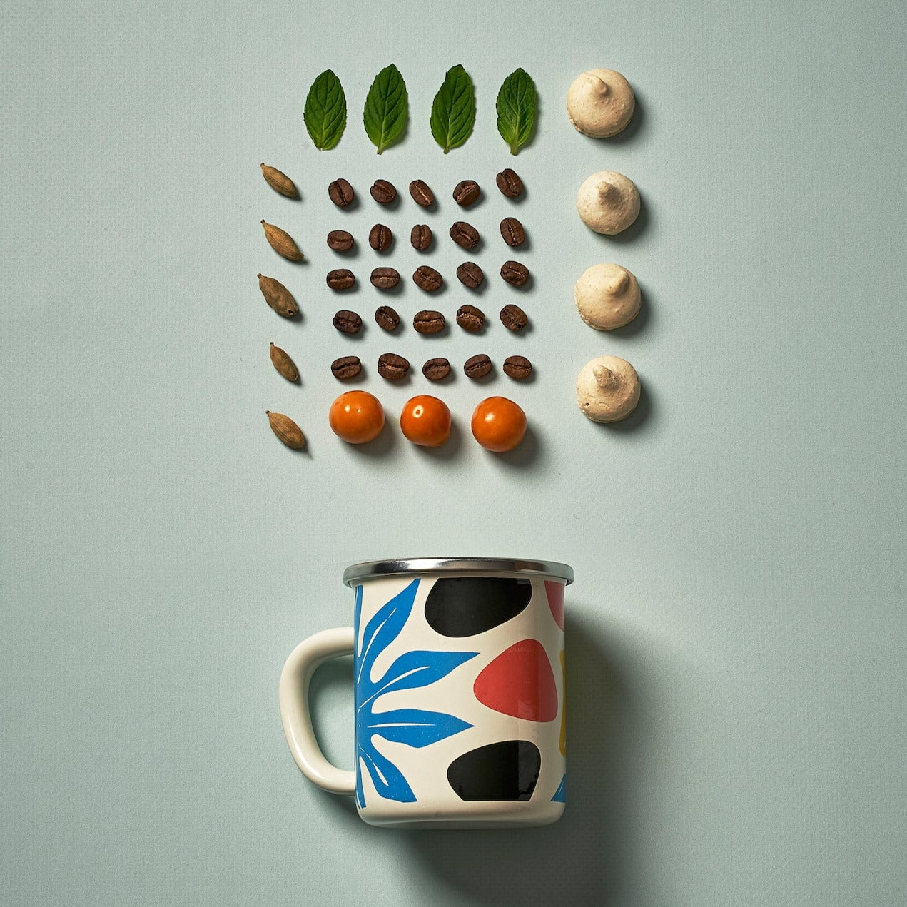 Kapka Flashback Small Enamel Mug - Darling Spring