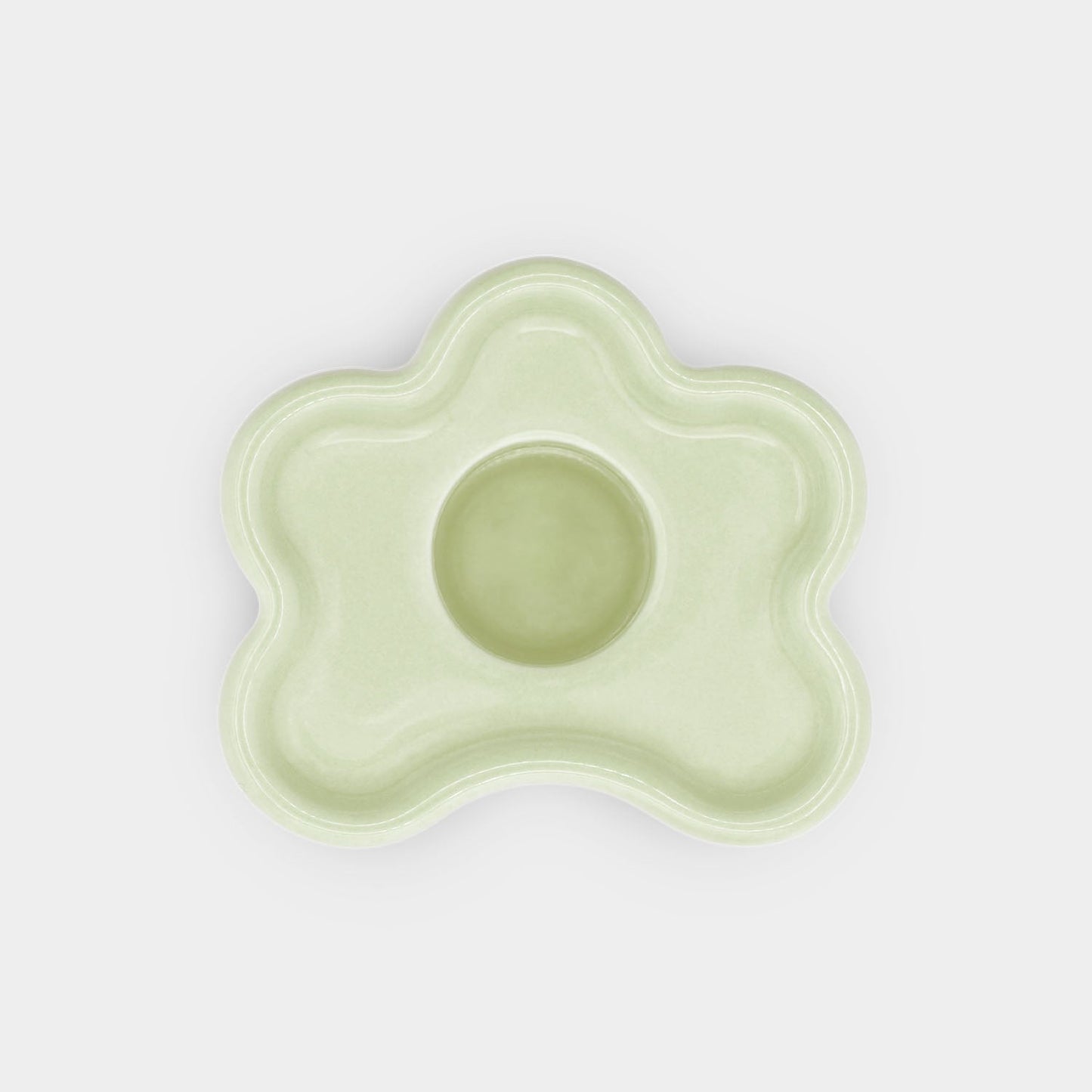 OCTAEVO Flora Candle Holder Small - Mint