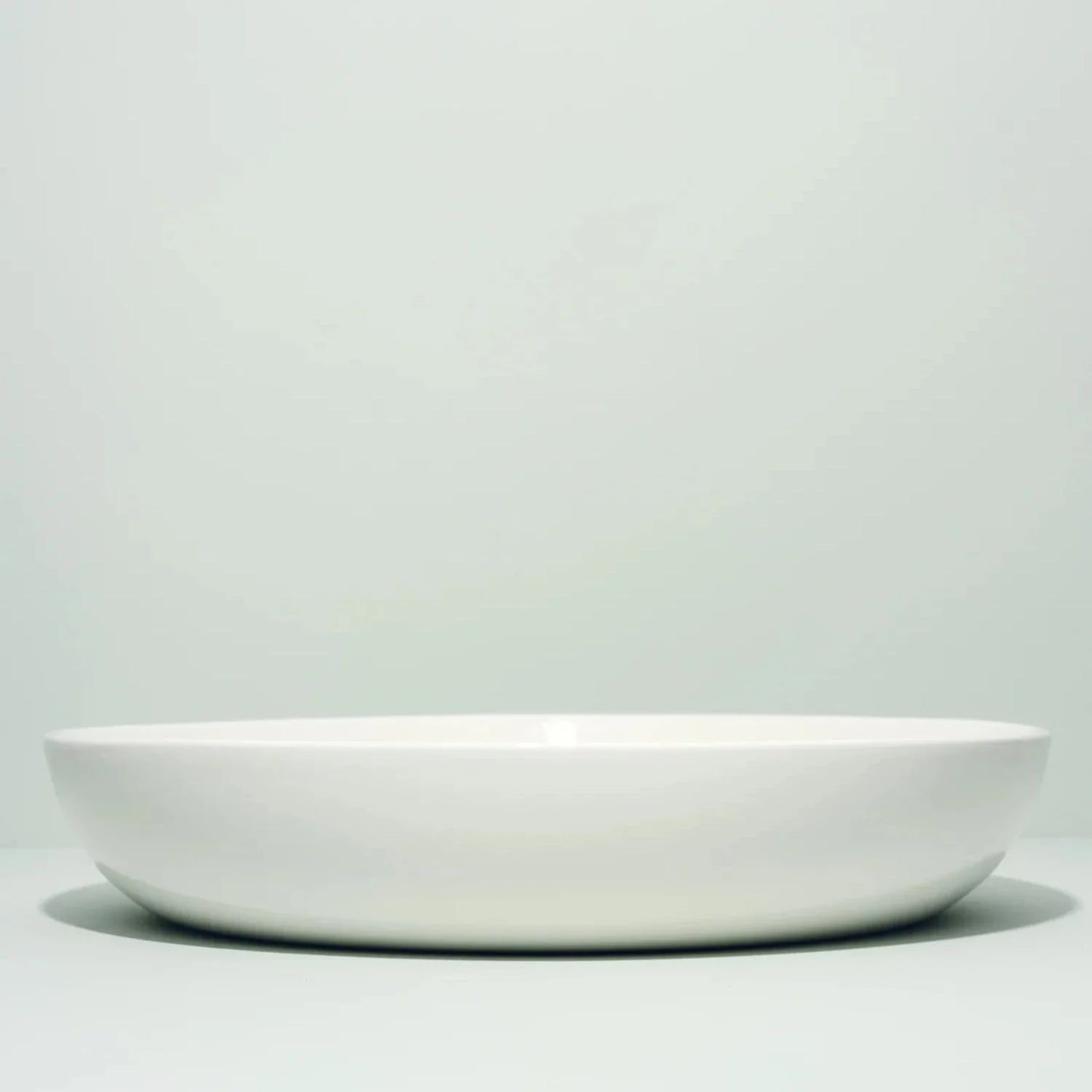 Shallow Serving Bowl - White
