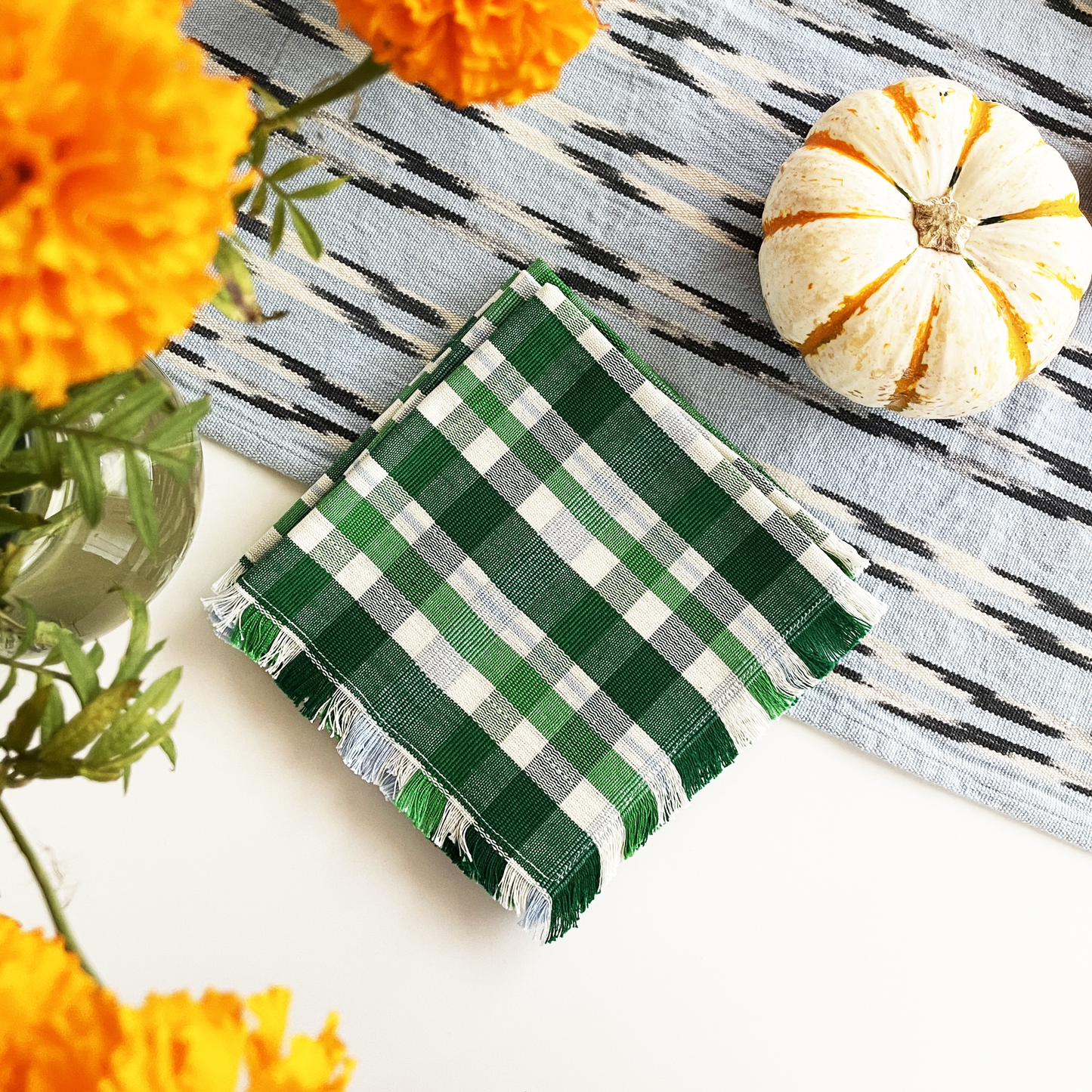 Josefina Plaid Party Napkins