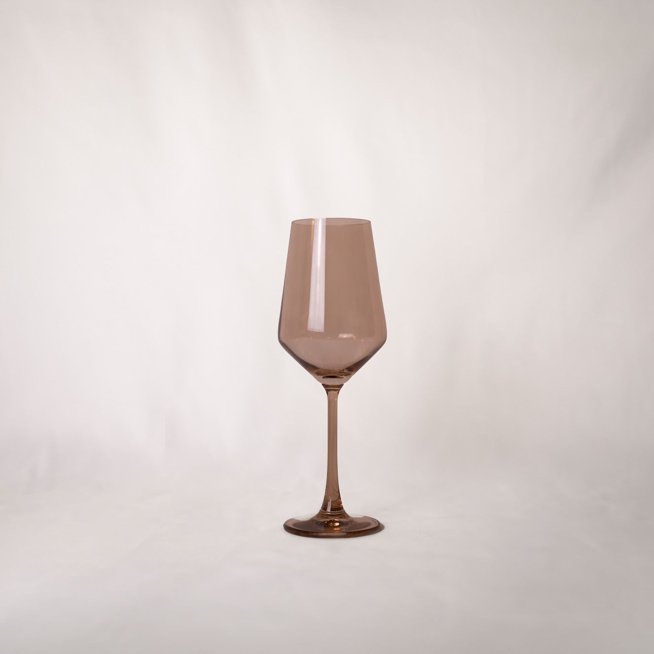 Brown Sugar - Colored Wine Glass