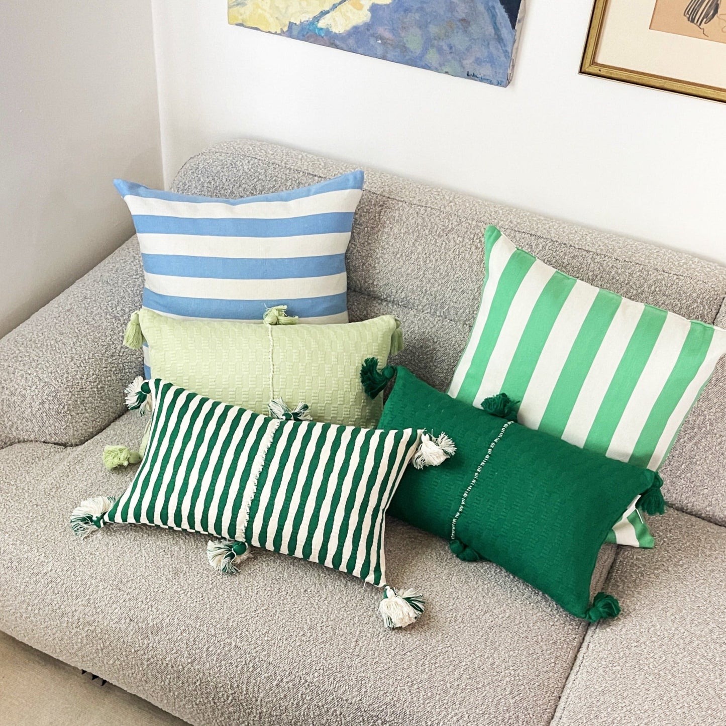 Antigua Pillow - Emerald Green