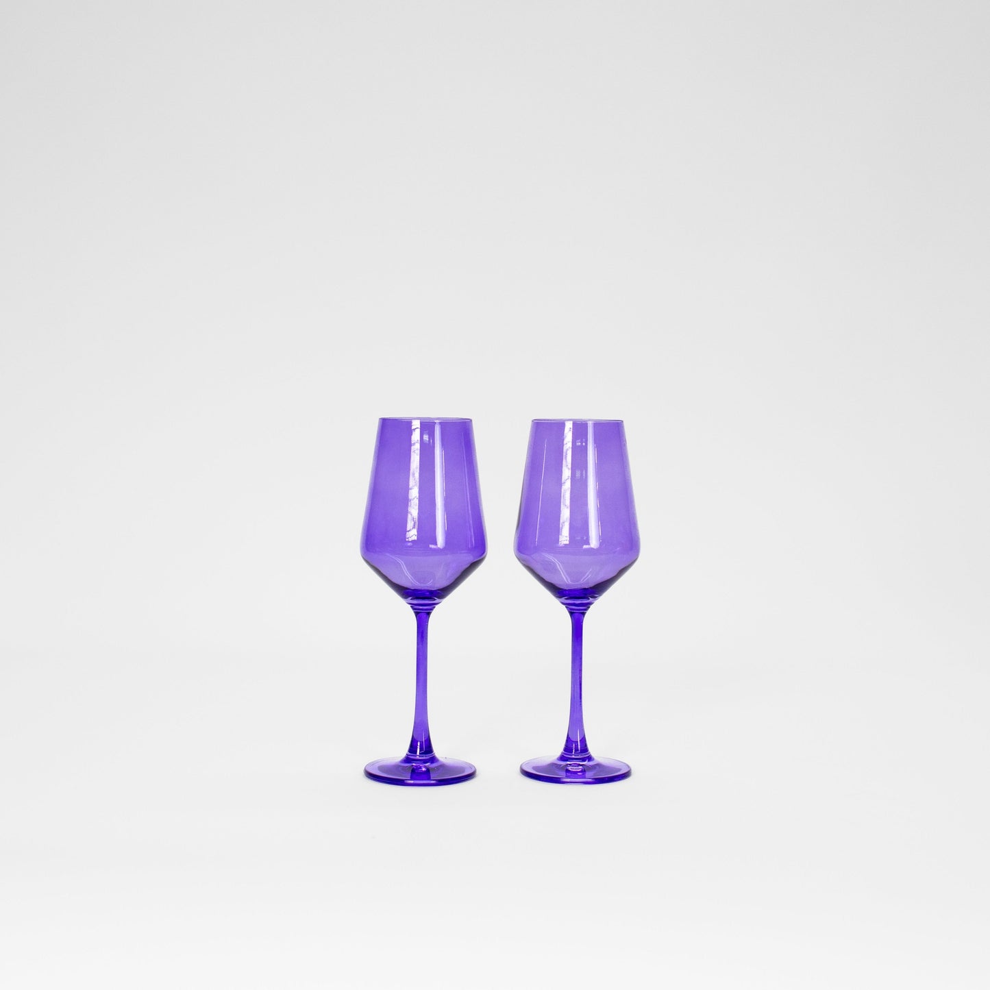 Veri Peri Purple - Colored Wine Glass