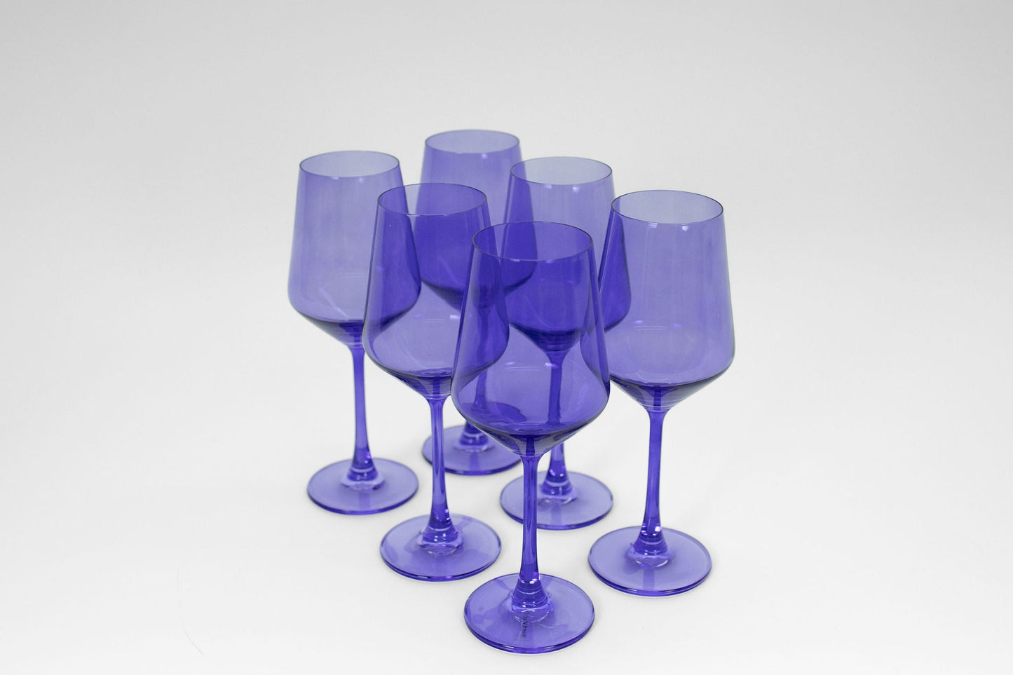Veri Peri Purple - Colored Wine Glass
