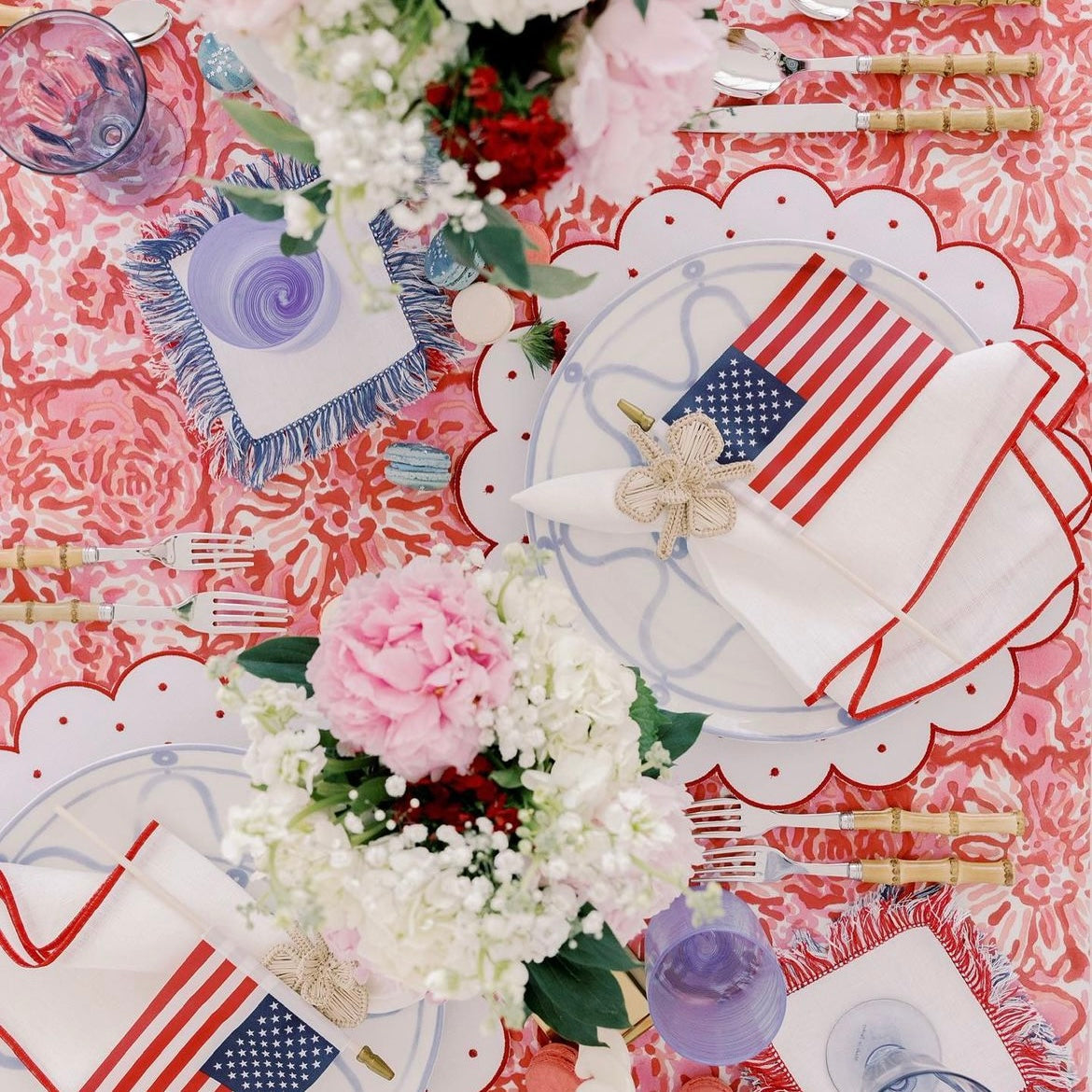 MILLIE TABLE RUNNER, PINK