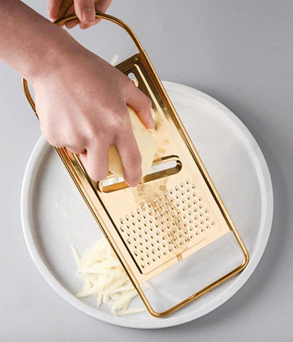 Gold Cheese Grater - Darling Spring