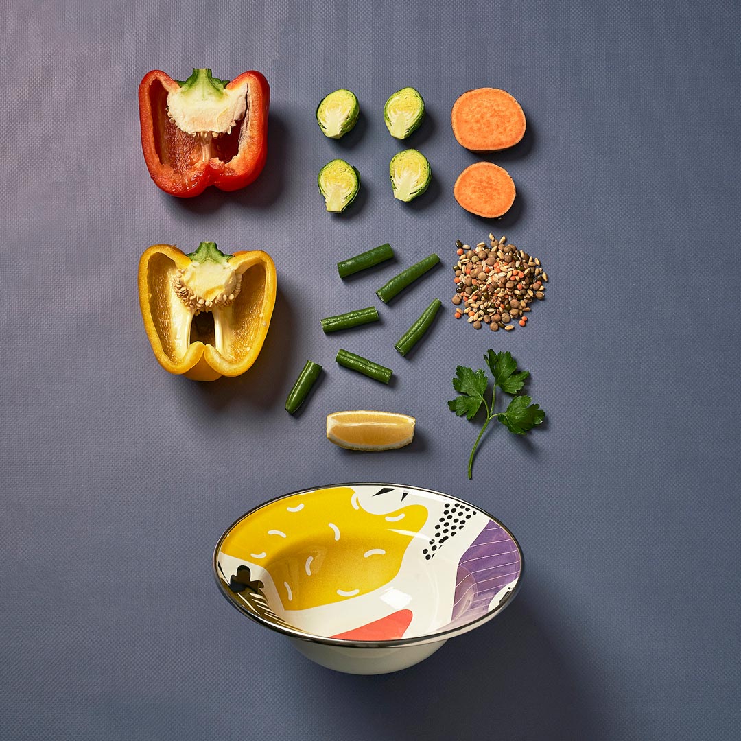 Darling Spring-Flashback small Enamel Fruit Plate-1