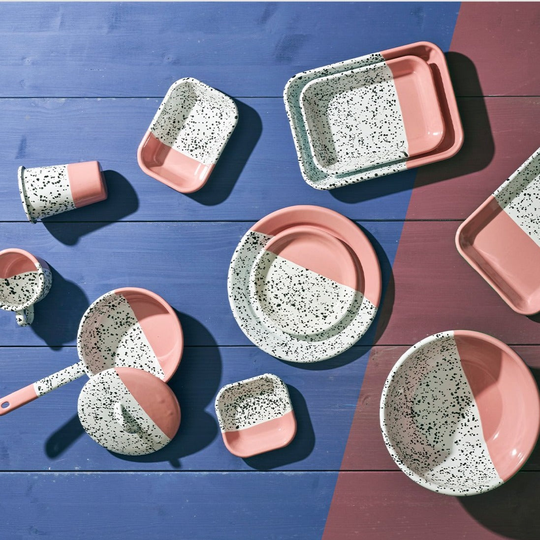 Kapka Mind-Pop Mezze Rectangle Plate - Darling Spring