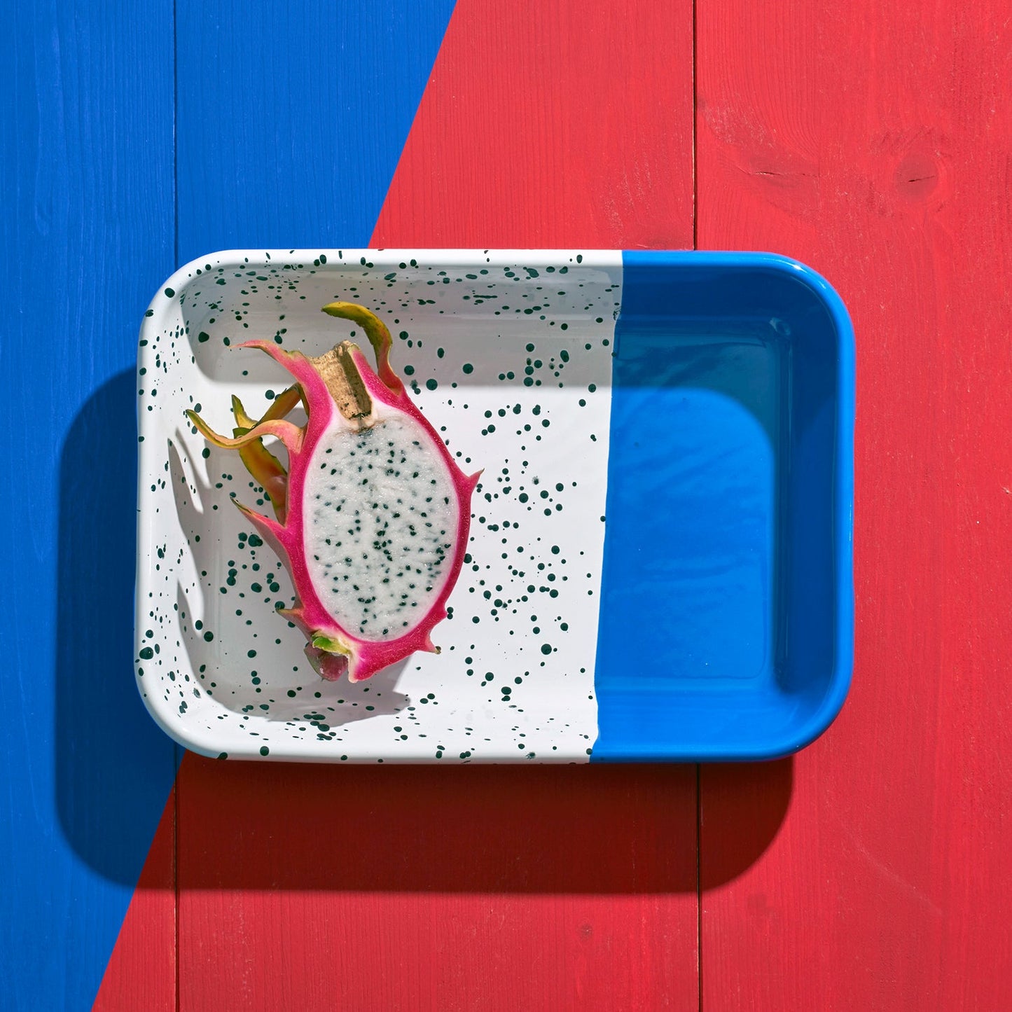 Kapka Mind-Pop Enamel Mezze Plate - Darling Spring