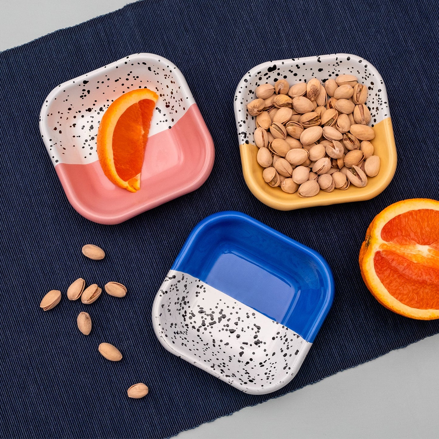 Kapka Mind-Pop Mezze Square Plate - Darling Spring