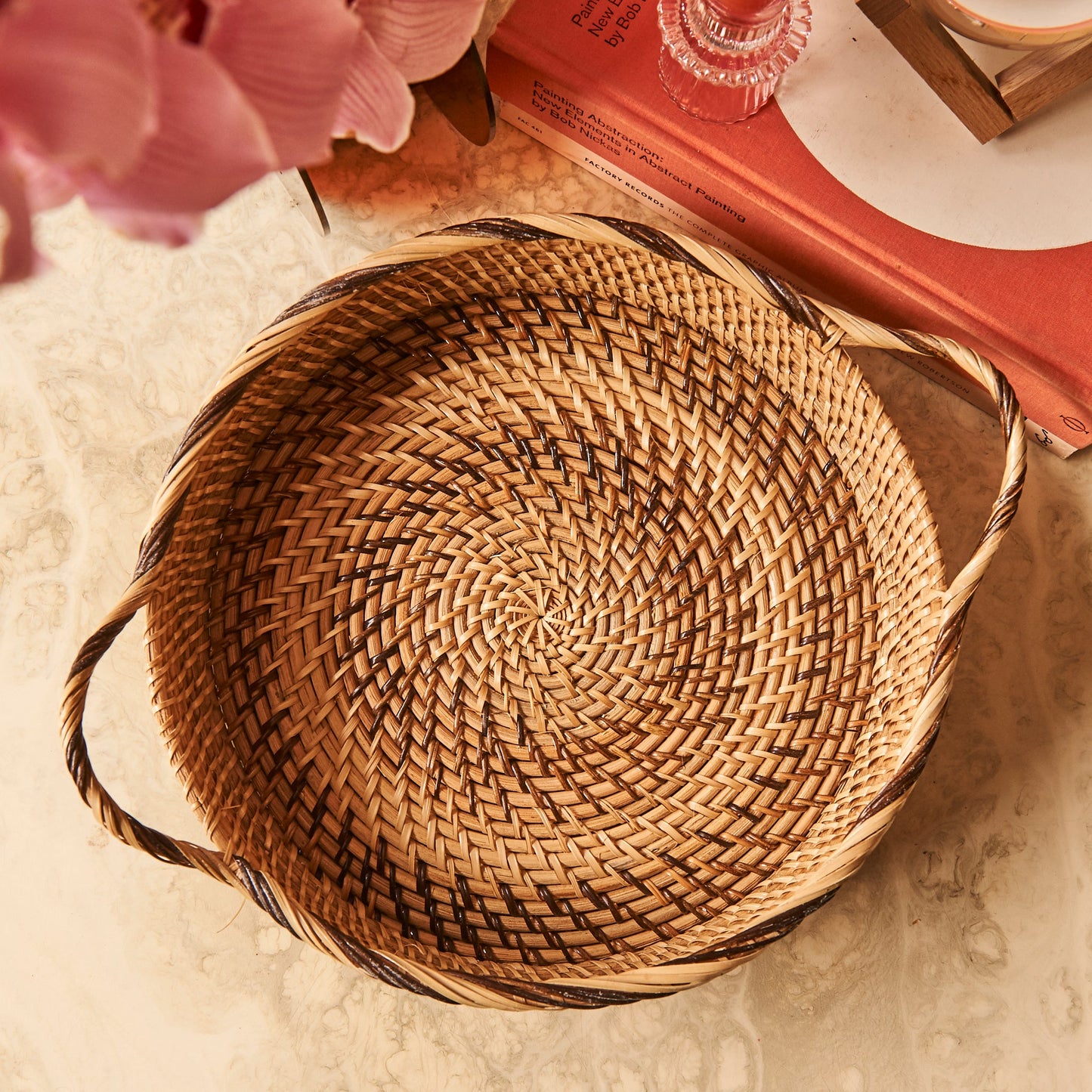 Cuenca Rattan Serving Tray