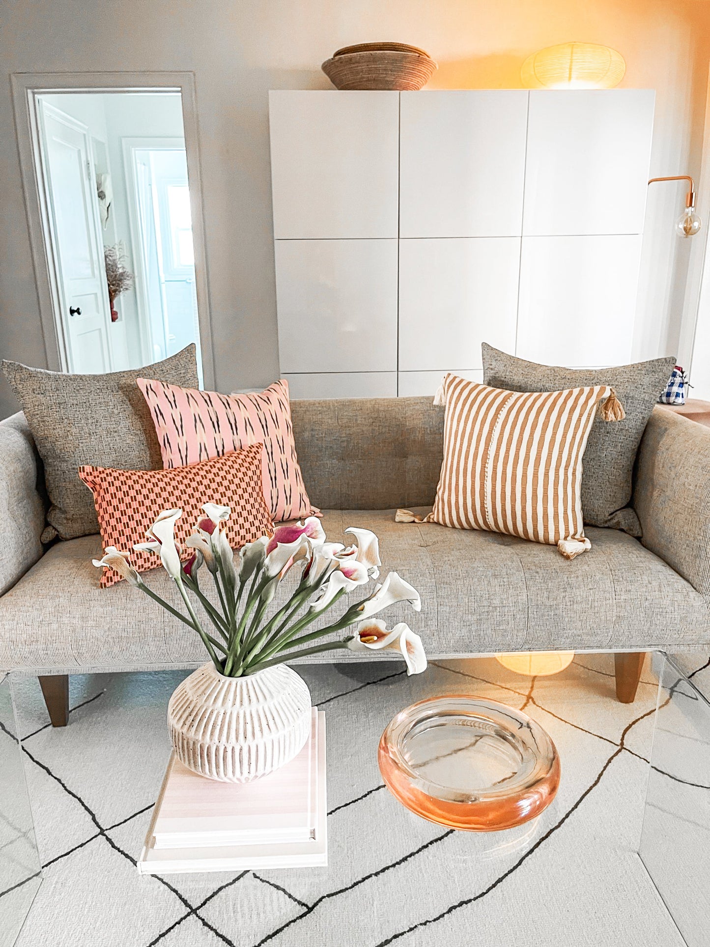 Antigua Pillow - Tan