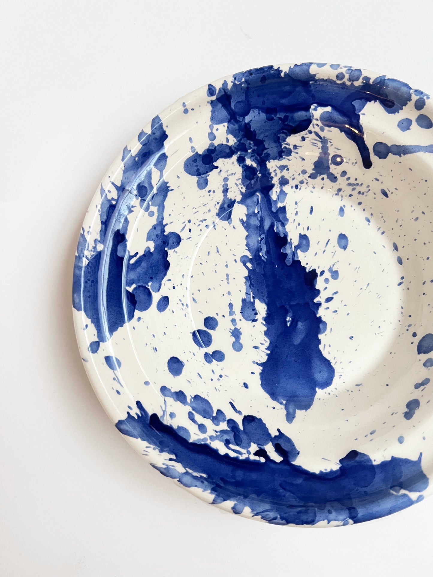 Pasta Bowl - Il Buco Vita / color~Blue Splatter