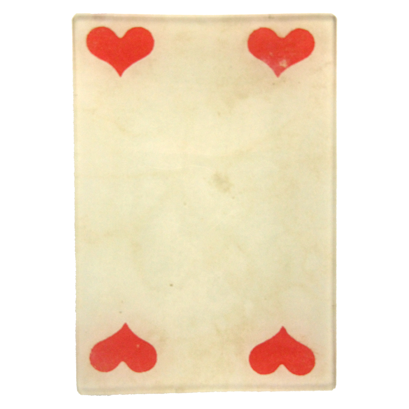 4 of Hearts Tray (Playing Cards)