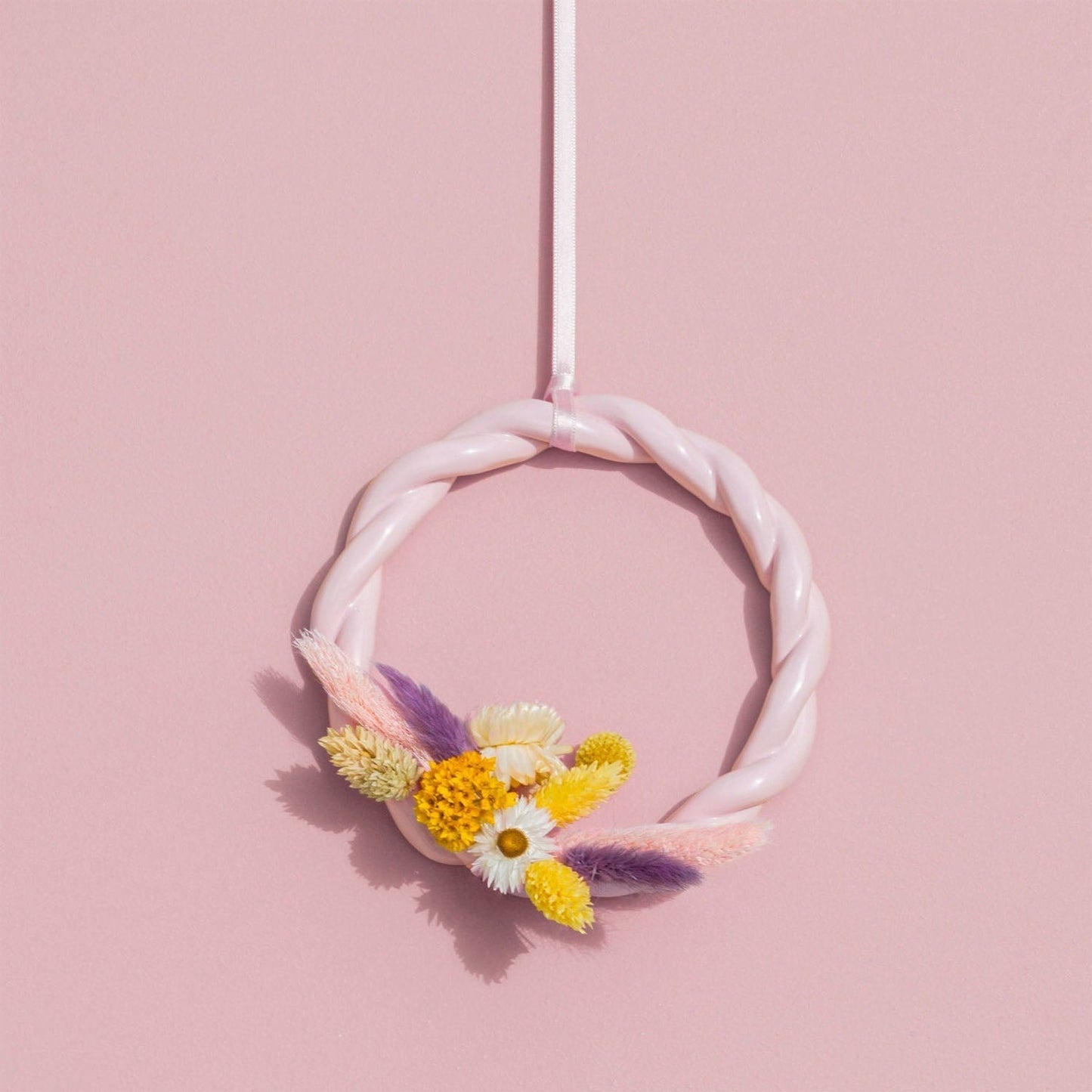 OCTAEVO Sicilia Ceramic Trivet - Pink