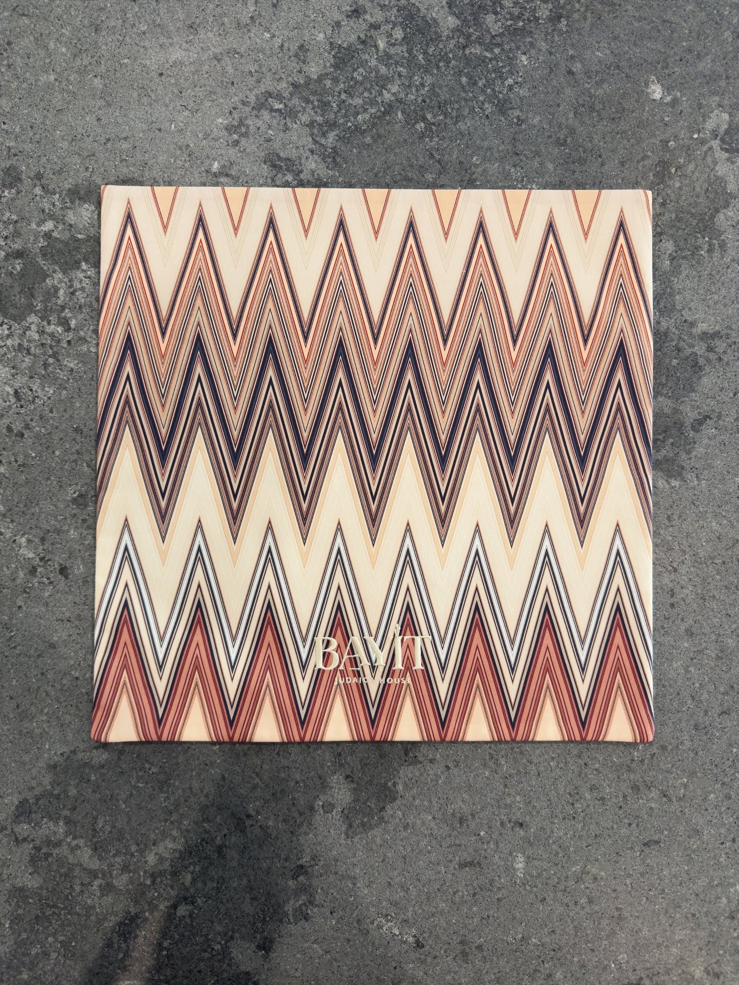 Square Chevron Matzah Cover