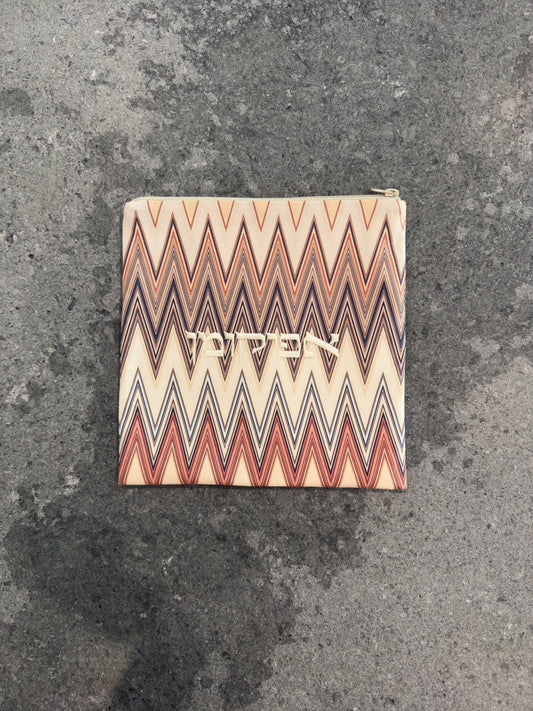 Chevron Zippered Afikoman Bag