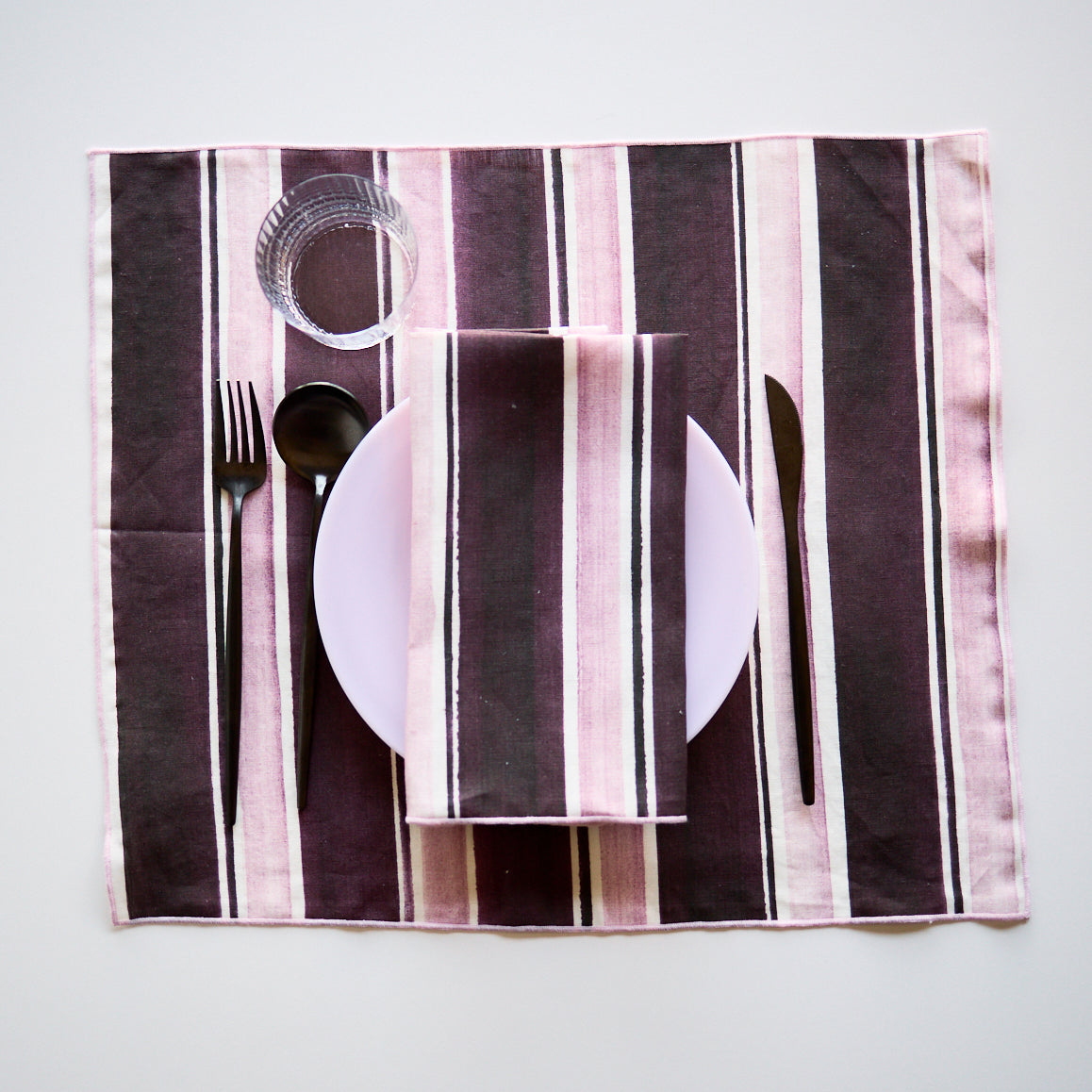 Rose Stripe Placemat