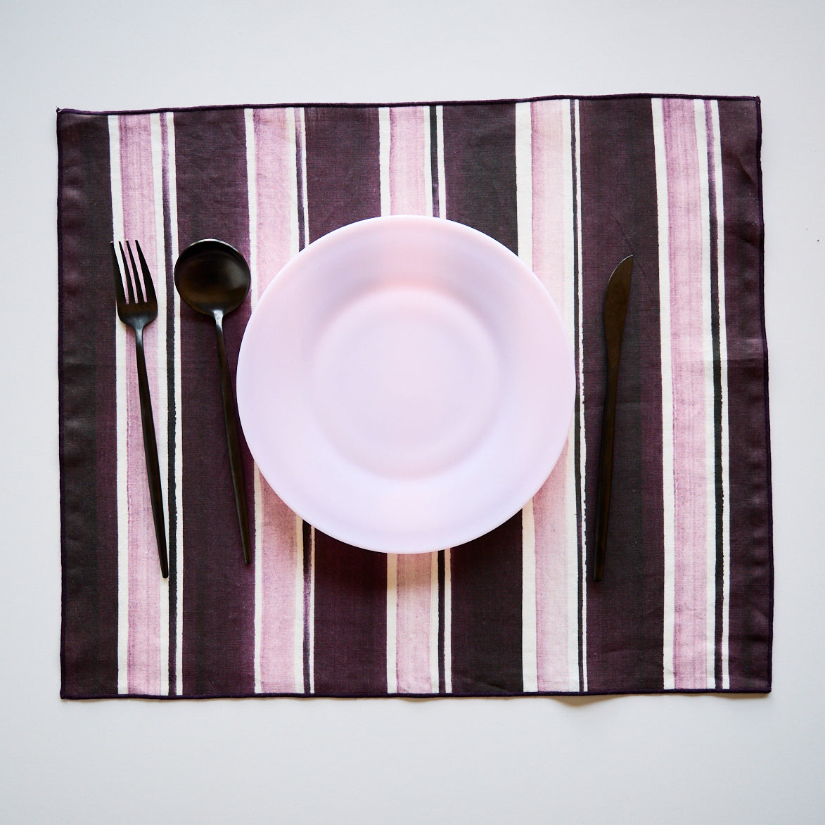 Rose Stripe Placemat