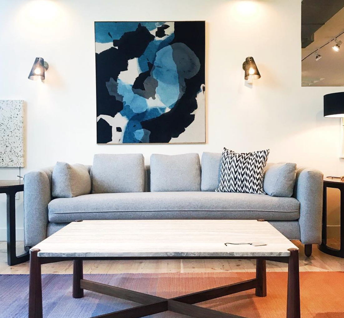 Toto Black + White Ikat Pillow