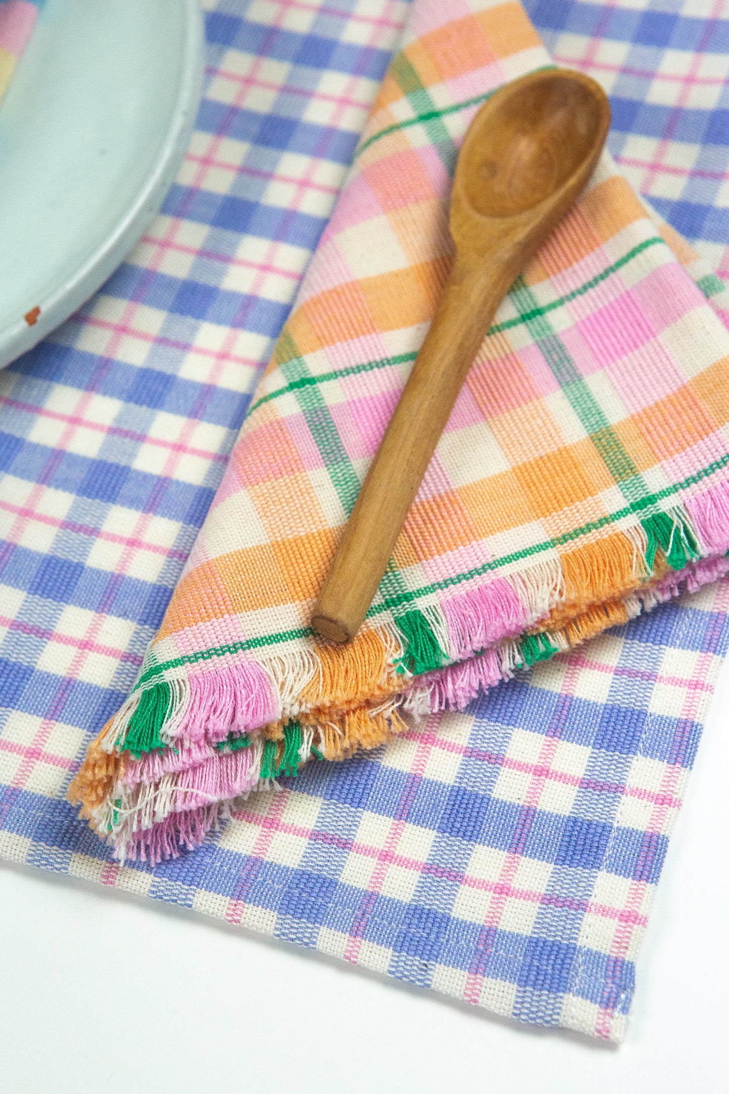 Marguerite Plaid Party Napkins