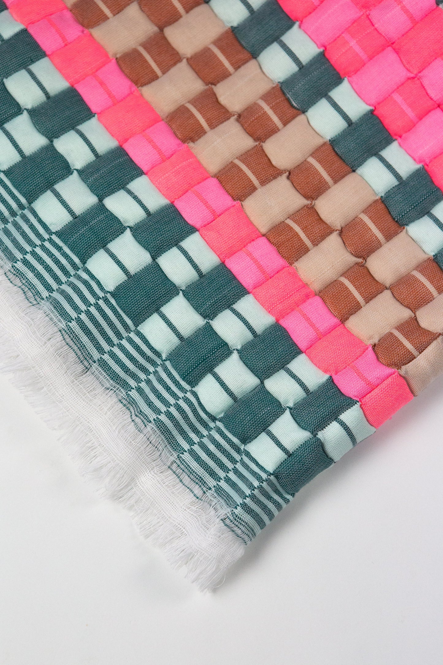 Quilted Sujani Throw Blanket - Multi