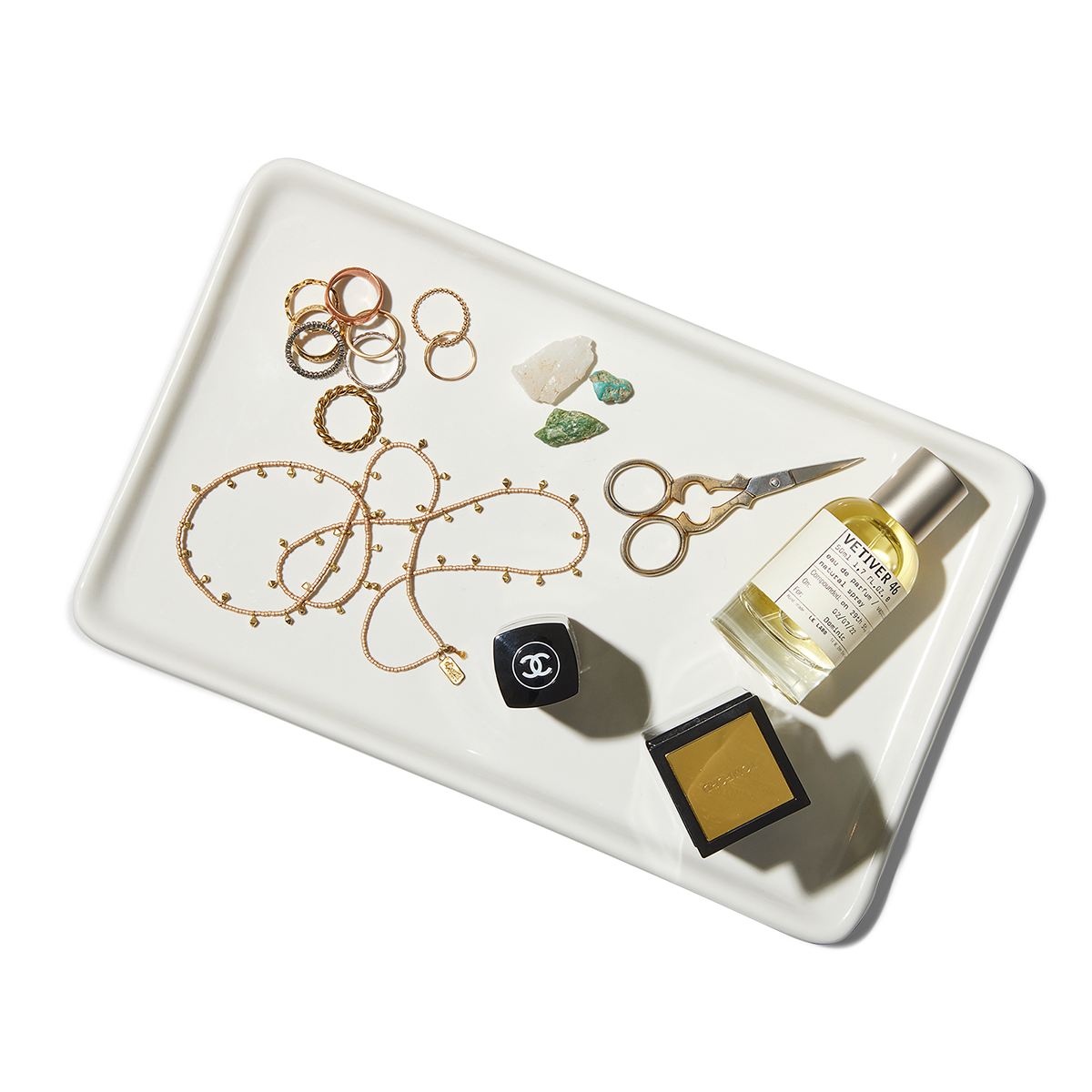 Serving Tray in Milk