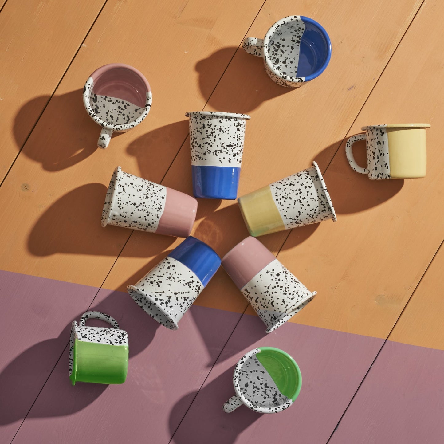 Kapka Mind-Pop Enamel Tumbler - Darling Spring