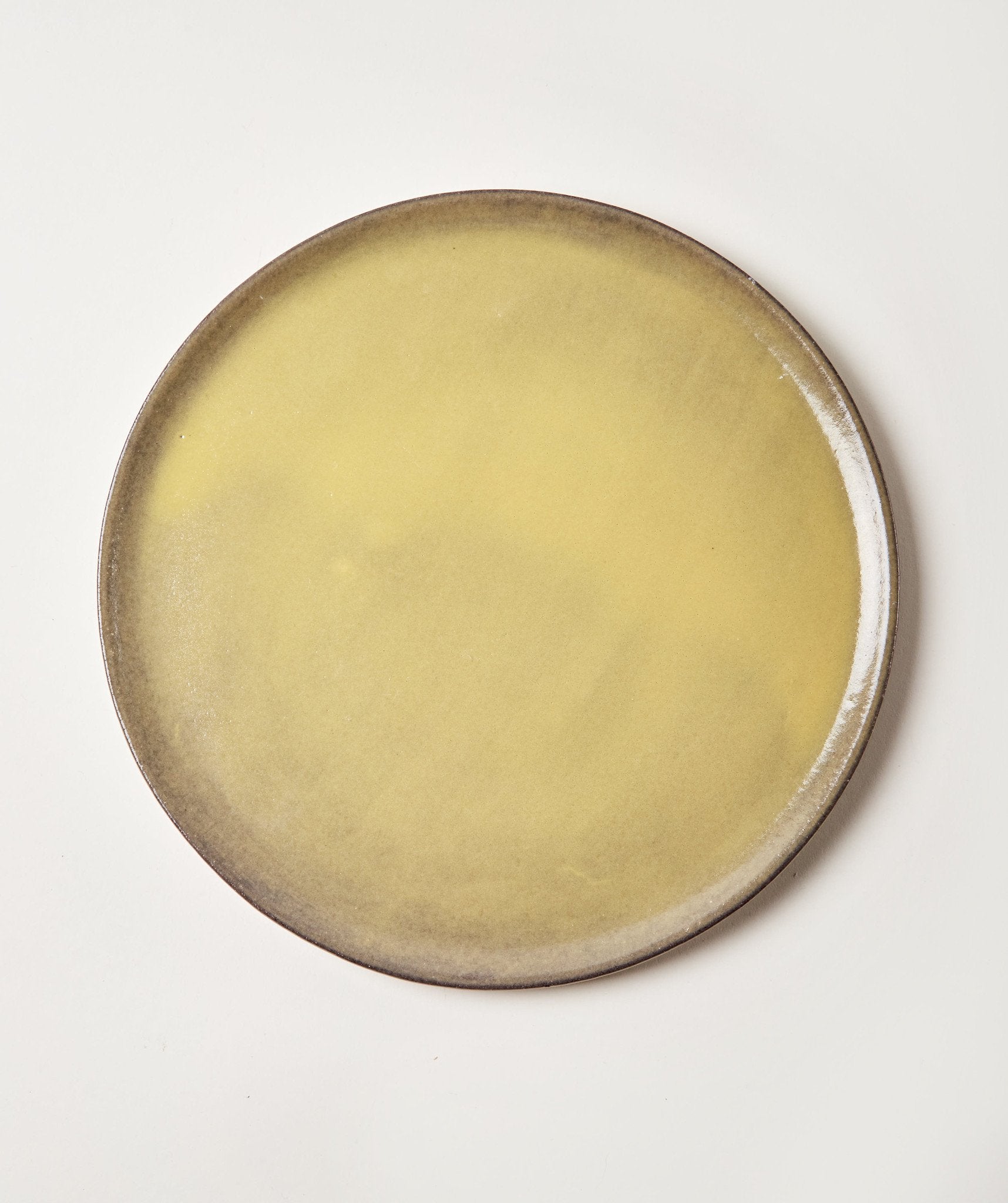 Flat Dinner Plate - Il Buco Vita / Color~Ocra