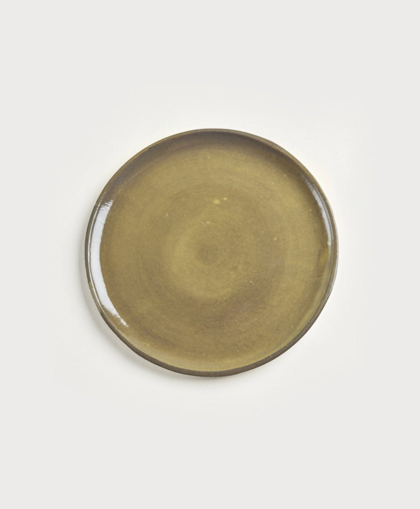 Flat Side Plate - Il Buco Vita / Color~Ocra