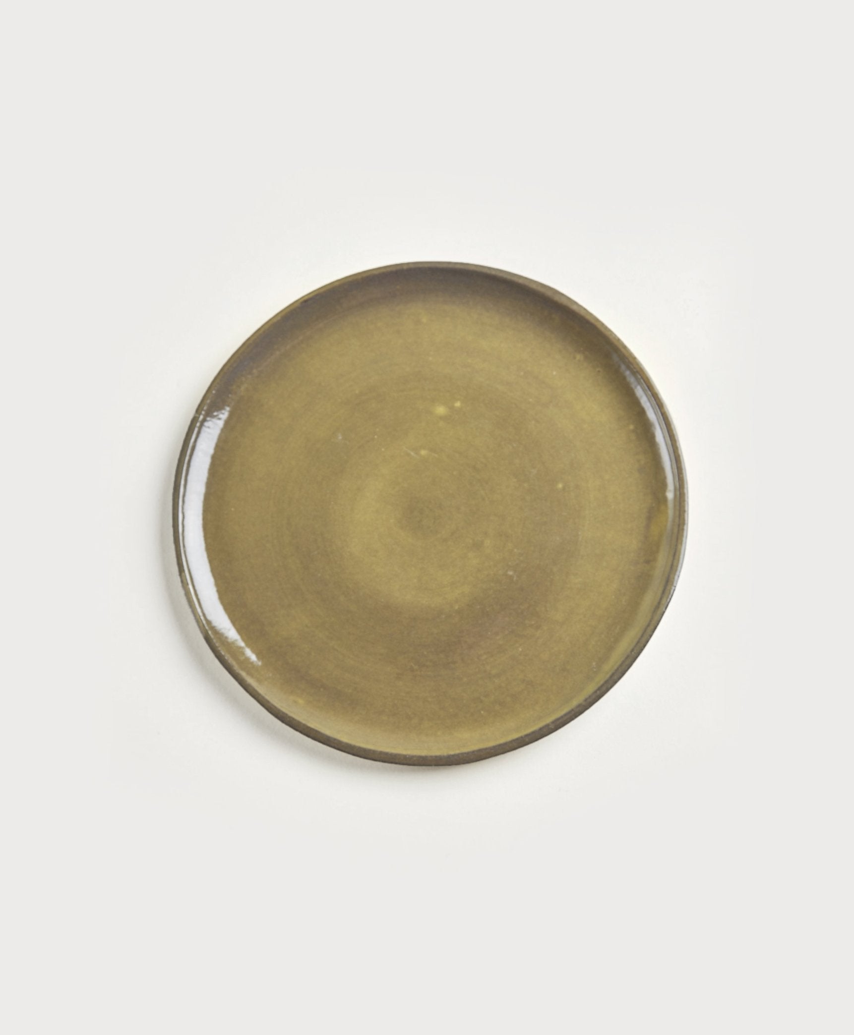 Flat Side Plate - Il Buco Vita / Color~Ocra
