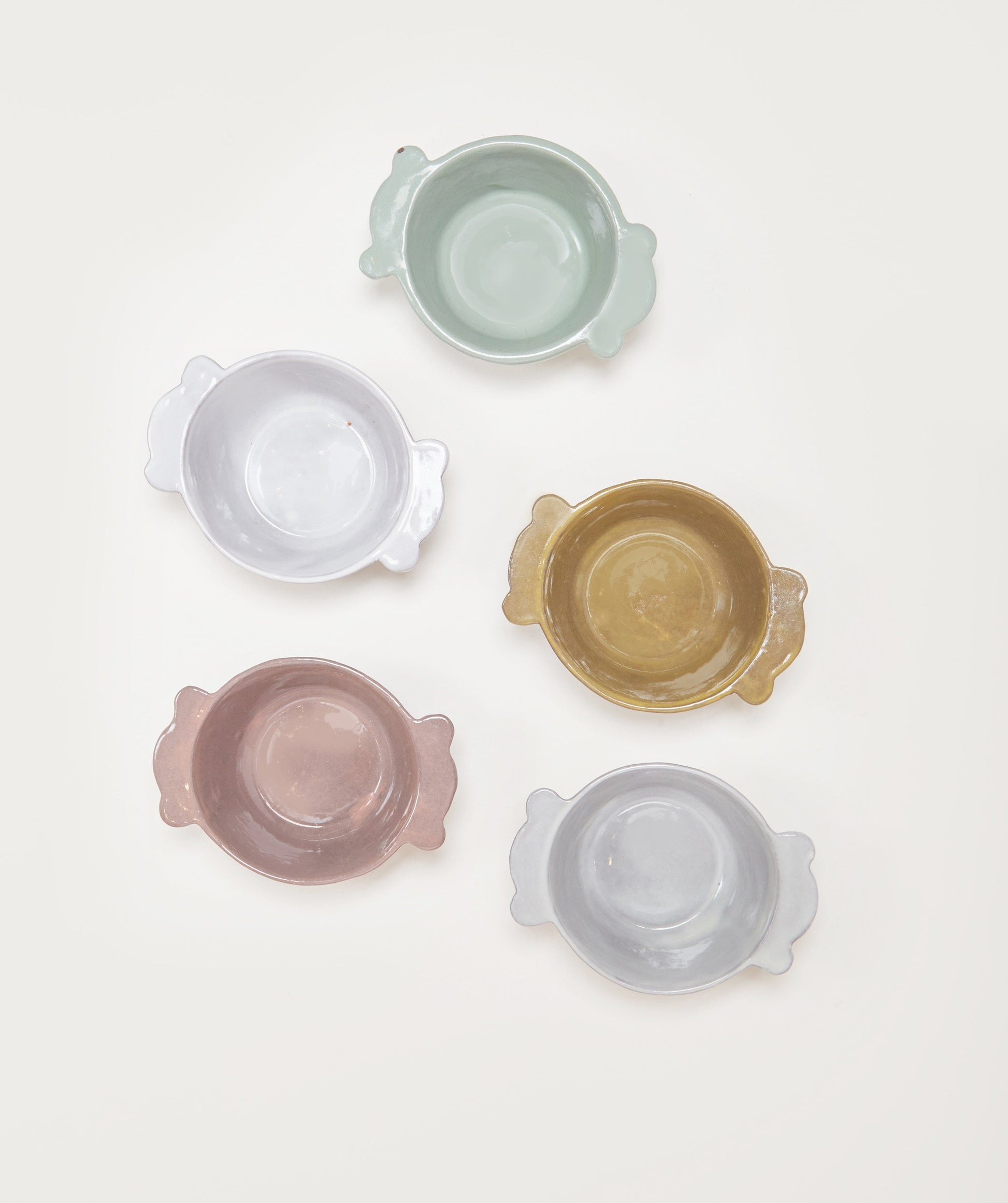 Bowl With Handles - Il Buco Vita / Color~multi