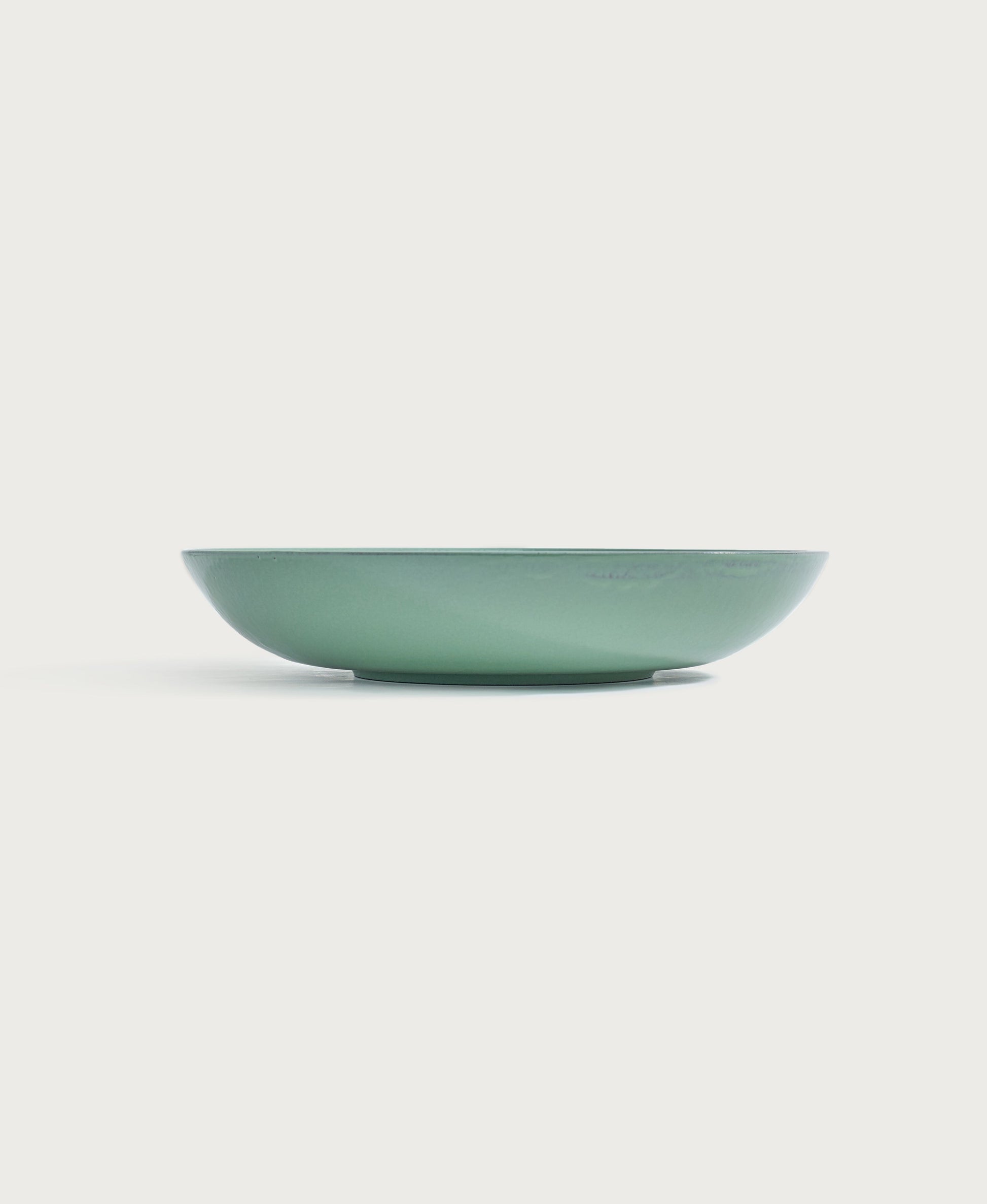 Large Shallow Serving Dish - Il Buco Vita / Color~Sage Green